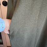 Toad&Co Olive Piru Henley Tank Dress Maxi Length Size Medium Green Photo 1