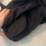 None Black Sports Bra Crop Top Athletic Top Photo 2