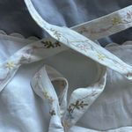 ZARA  Embroidered Open Back Top Photo 2