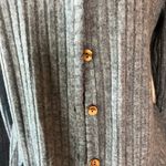 Sweater Cardigan Shacket Button Front Size S Blue Photo 5