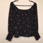 Madewell Women’s Kirstie Sweetheart Fresh Sprigs Floral Print Long Sleeve Blouse Photo 4