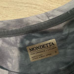 Mondetta  Black Tie-Dye Short Sleeve Tee Photo 1