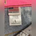 Vibrant  m.i.u. Shorts. Pink waistband stretch. Size L Photo 3