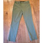 Banana Republic  Sloan curvy fit green pants size 8 tall Photo 3