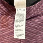 Spanx  Sunshine Kick Flare Pants in Geo Scape Orange Wine Maroon large tall Photo 5