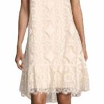 ERIN FETHERSTON Antique Doily Lace Dress Ivory Size 6 NEW Photo 0
