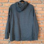 Champion  Women's Hoodie High Neck Sweatshirt‎ Casual Dark Gray Size Medium Photo 2