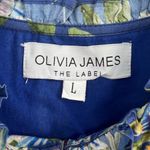 OLIVIA JAMES THE LABEL ella dress in passion lapis sz L Blue Size L Photo 4