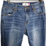 CAbi Women’s Cropped High Rise Straight Leg Jeans Size 4 / Style 5495 Photo 2