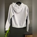 Brandy Melville  Light Blue Full Zip Hoodie Sweatshirt Women’s One Size EUC Photo 2