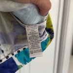 Joan Rivers vibrant floral three button blazer size 12 Purple Photo 4