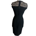 Herve Leger  Cindy cap sleeve lace inset bodycon dress 30th anniversary Sz S Photo 4