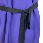 Alexander Wang 100% Silk Wrap Mini Cocktail Dress 2 Purple Petal Belt Tie Luxury Photo 4