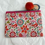 Cosmetic Pouch "I'm Not Always Sarcastic Sometimes I'm Sleeping" NWT Red Photo 2