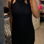 Hollister Black Lace Cut Out Dress Photo 0