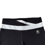 FILA Sport black and white drawstring compression shorts women's size small Photo 2