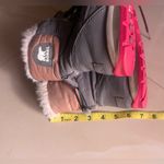 Sorel  Whitney II Pink Grey Snow  Water Proof Outdoor Hiking Rain Boots Size 10 Photo 4