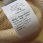 J.Crew NWT Cashmere Ribbed Tied V-neck Sweater in Buttercream S $178 Photo 3
