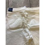 J Crew Wide Leg Crop Jeans Womens 32 White High Rise All Day Stretch Raw Hem Photo 3