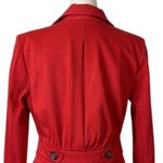 CAbi Little Red Jacket #3374 Tailored Ponte Knit Blazer Jacket Women’s Size 4 Photo 9