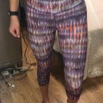 Alo Yoga  purple airbrush cropped leggings Photo 6