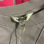 Wildfox New  Dogs Love Me Sweatshirt WF005839 Orchid Patal Purple Pink Sz S Photo 11