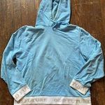 Odd Future  Women’s Sky Blue Cropped Hoodie Size MD DISCOLORATION Photo 0