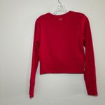 NWT Calia Red long sleeve active top women's medium Athleisure workout gym crop Photo 4