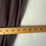 Uniqlo Brown Sleeveless Faux Wrap Dress with Belt Size Small Clean Girl Photo 6