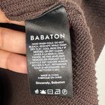 Babaton Sculpt Knit Halter Ribbed Brown Stretch Mini Dress Women’s Sz M Photo 9