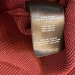 Babaton Aritzia  Winslet Sculpt Knit Ribbed Bodycon Dress Sundried Red XS Photo 6