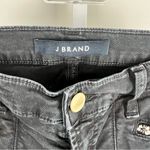 J Brand Moto Jeans Genesis Black Zip Pocket Skinny Size 28 Photo 4