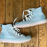 Converse Women’s Kids CX blue pink Blue High-Top Sneakers canvas Chuck Taylor Photo 1