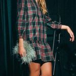 Tuckernuck Palmerston Dress Size S | Highland Tartan Holiday Midi Retail$228 NWT Green Photo 2