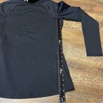 Under Armour  Coldgear Infrared Mock Neck Womens Medium Black Base Layer Fitted Photo 4