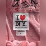 I LOVE NY Pink Lounge Shorts Women’s 🩷Size L🖤 100% Cotton Size L Photo 1