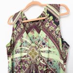 Apt. 9 Y2K  Womens Top Size L Earthy Sleeveless Beaded Forest Fairy Witchy Boho‎ Photo 4