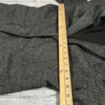 Ann Taylor  Notched One Button Peplum Blk Grey Blazer Wool Blend size 14 NEW NWT Photo 8