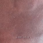 Rolf’s Vintage zippered Leather coin purse card holder Brown Photo 2