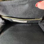 VINTAGE black & gold chain link strap over the shoulder adjustable strap purse Photo 9