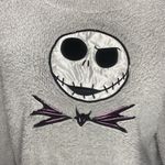 Disney Nightmare before Christmas fuzzy Sherpa sleepwear longsleeve top size S Photo 5