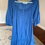 Old Navy  Crochet Tiered Dress Cottagecore Granola Girl Boho Castlecore Coquette Photo 1