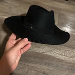 NEW Janessa Leone Ross Hat Package Wool Fedora Black M Photo 2