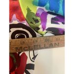 Harper EJHarper Shirt Size6‎ long sleeve colorful watercolor Artsy Floral Geometric Photo 7