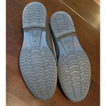 Hotter Loafers Shoes Women's 8 Navy Cream Spectator Flat Dorset Leather Slip Photo 8