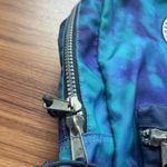 Ivory Ella  Save The Elephants Est 2015 Blue Backpack Tie-Dye Book Bag Zip Pocket Photo 2