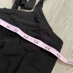 NWOT I Heart Halter Wide Leg Black Half Zip Jumpsuit size Medium Photo 5