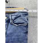 Good American Women's Blue Denim Jeans Distressed Straight Size 0 Cotton Photo 9