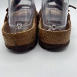 Birkenstock Womens Size 38 US 7 Florida Leather Sandals Strappy Slip On Brown Photo 6