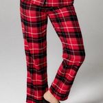 BED HEAD Women’s Size Small Nicholas Plaid 100% organic cotton Pajama Set Red Photo 4
